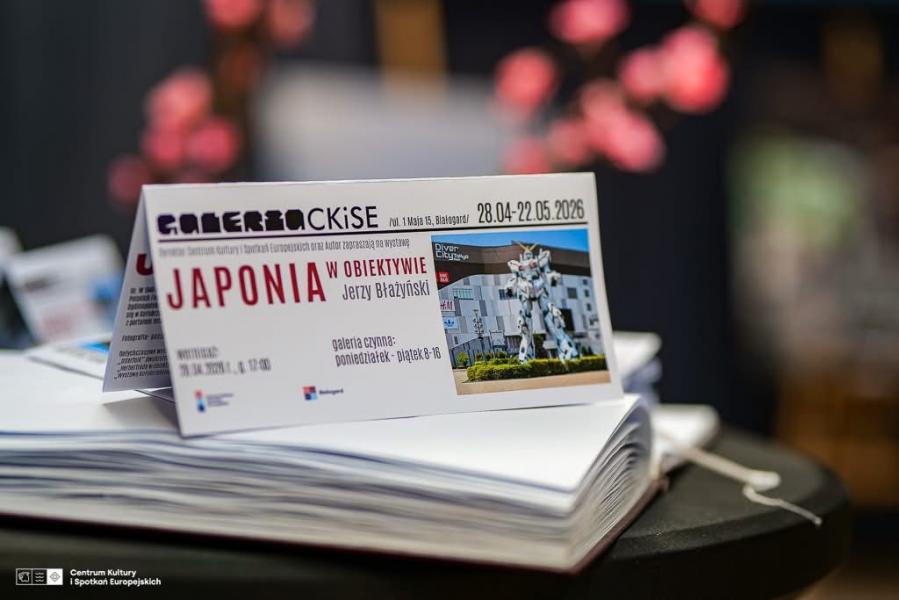 Japonia bez filtrów – wystawa Jerzego Błażyńskiego w Białogardzie