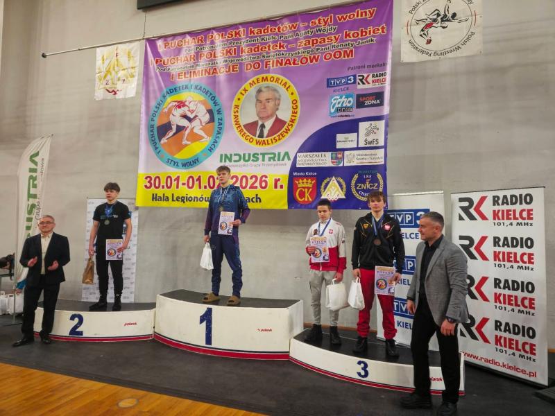 Sukces młodych zapaśników z Białogardu