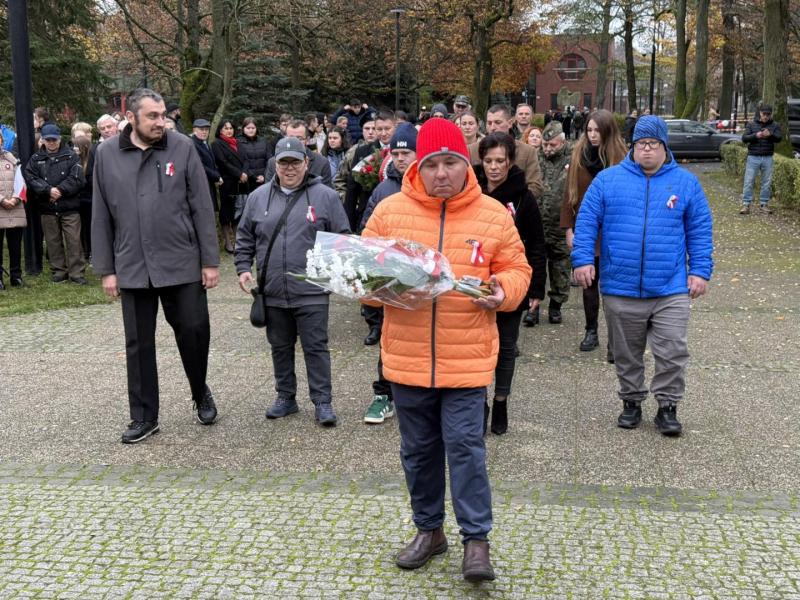 Wspólne świętowanie 107. rocznicy odzyskania niepodległości w Białogardzie