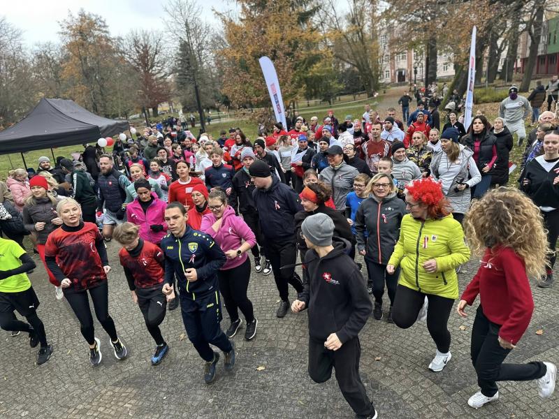 Niepodległość na sportowo – Białogard biegł w biało-czerwonych barwach