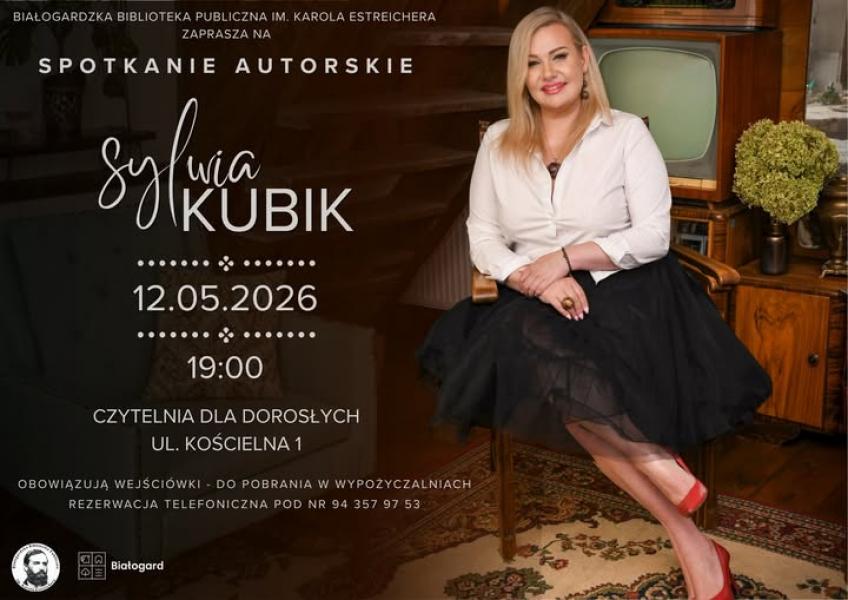 Białogardzka biblioteka zaprasza na literacki wieczór