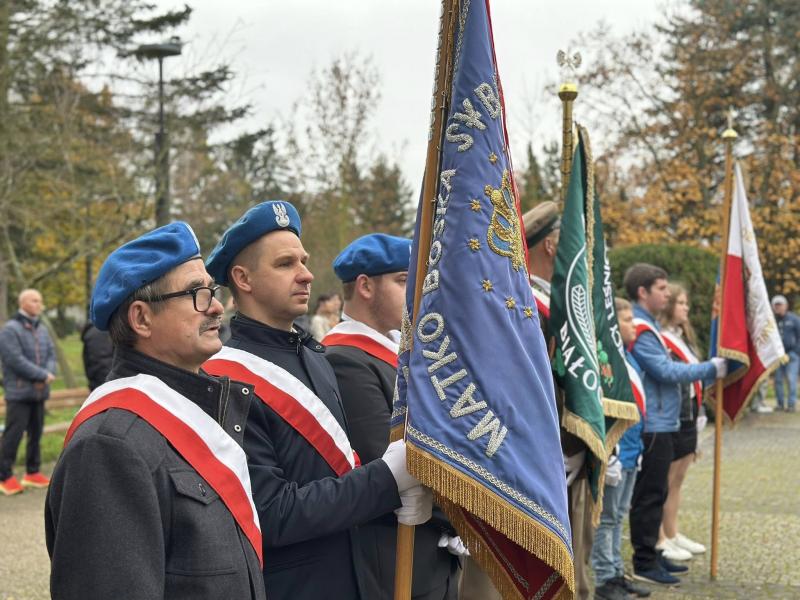 Wspólne świętowanie 107. rocznicy odzyskania niepodległości w Białogardzie