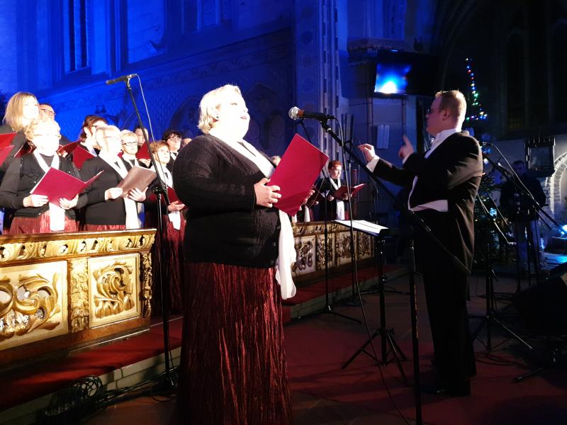 Charytatywny koncert bożonarodzeniowy  w Białogardzie. FOTORELACJA  