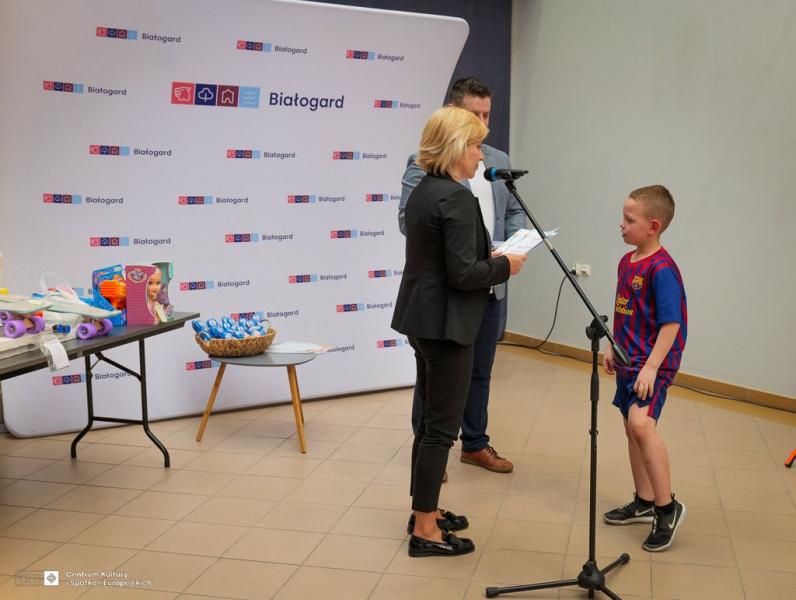 Uroczyste rozdanie nagród w konkursie na Ozdobę Wielkanocną.