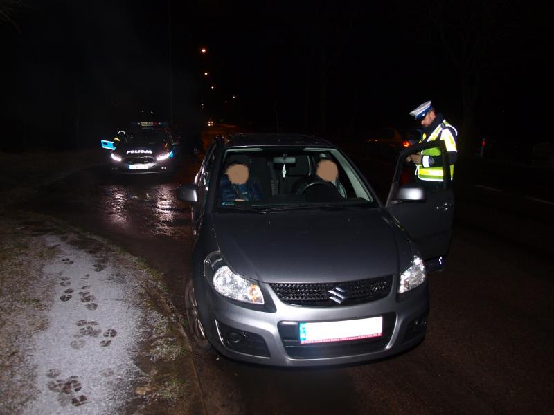 Wspólne działania Policji oraz Straży Granicznej w powiecie białogardzkim.