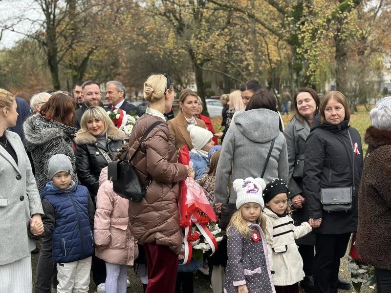 Wspólne świętowanie 107. rocznicy odzyskania niepodległości w Białogardzie