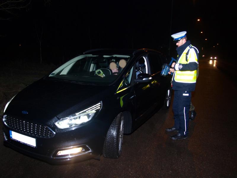 Wspólne działania Policji oraz Straży Granicznej w powiecie białogardzkim.