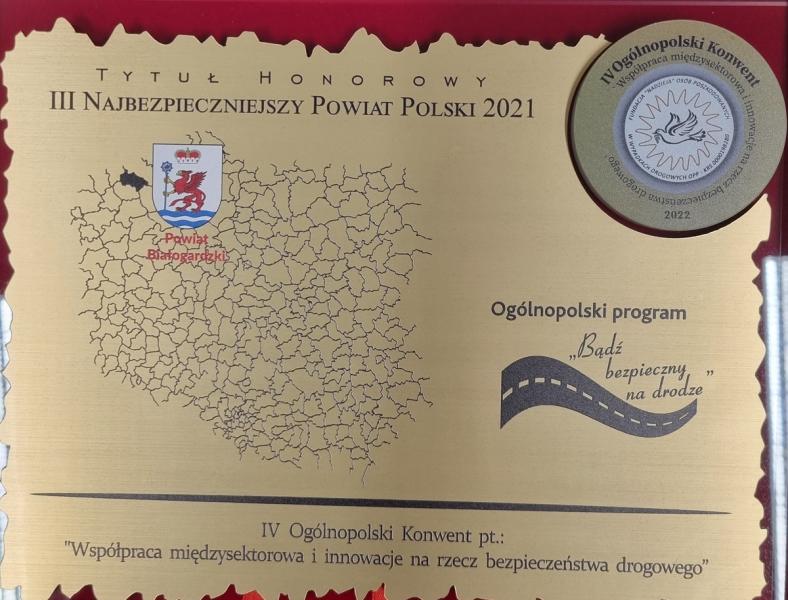III Najbezpieczniejszy Powiat Polski