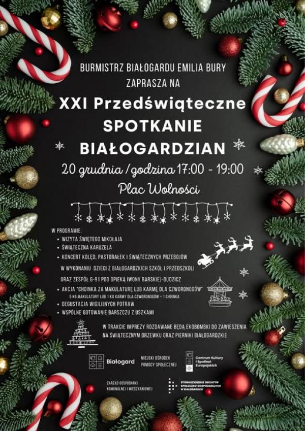 XXI Przedświąteczne Spotkanie Białogardzian