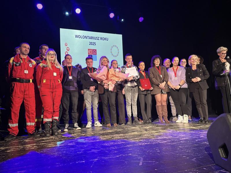 Wyjątkowy wieczór pełen wdzięczności dla wolontariuszy