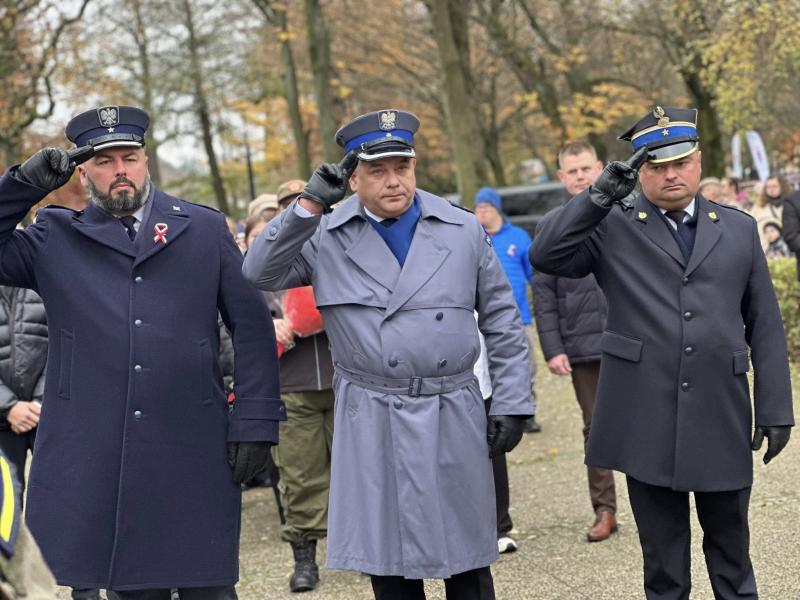Wspólne świętowanie 107. rocznicy odzyskania niepodległości w Białogardzie