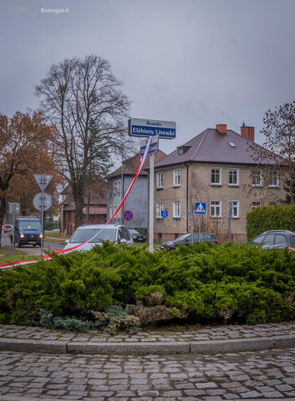 Rondo w Białogardzie zostało nazwane imieniem ś.p Elżbiety Litewki.