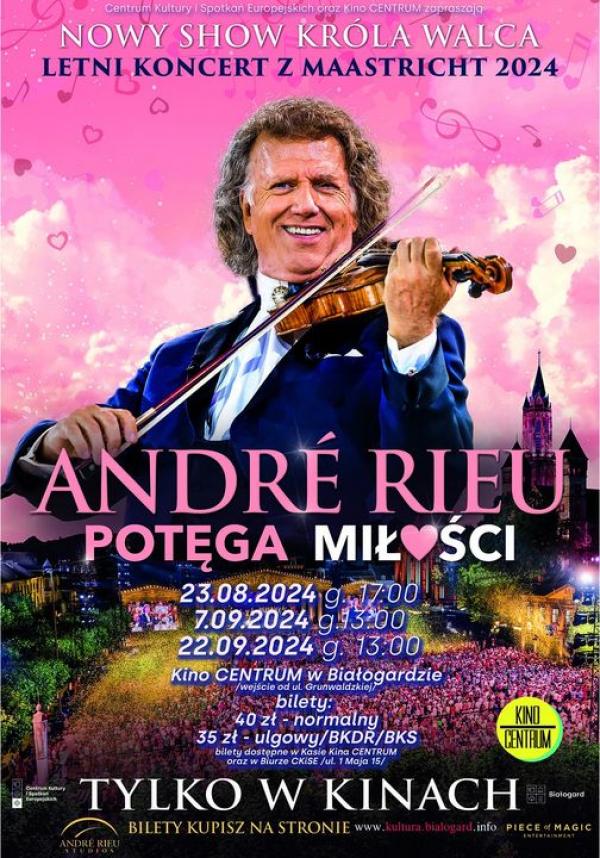 Retransmisja koncertu Potęga Miłości André Rieu