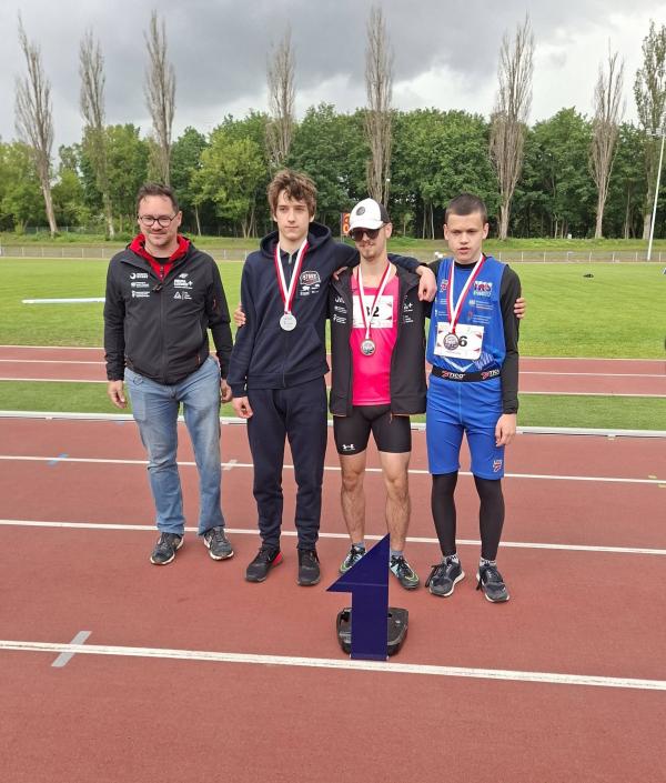 Trzy złote medale Oliwiera Bońkowskiego na Paralekkoatletycznych Mistrzostwach Polski