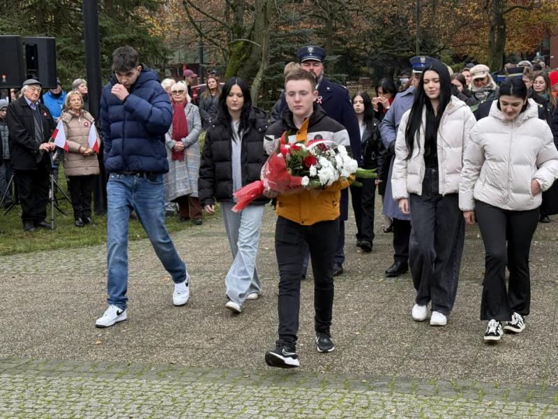 Wspólne świętowanie 107. rocznicy odzyskania niepodległości w Białogardzie