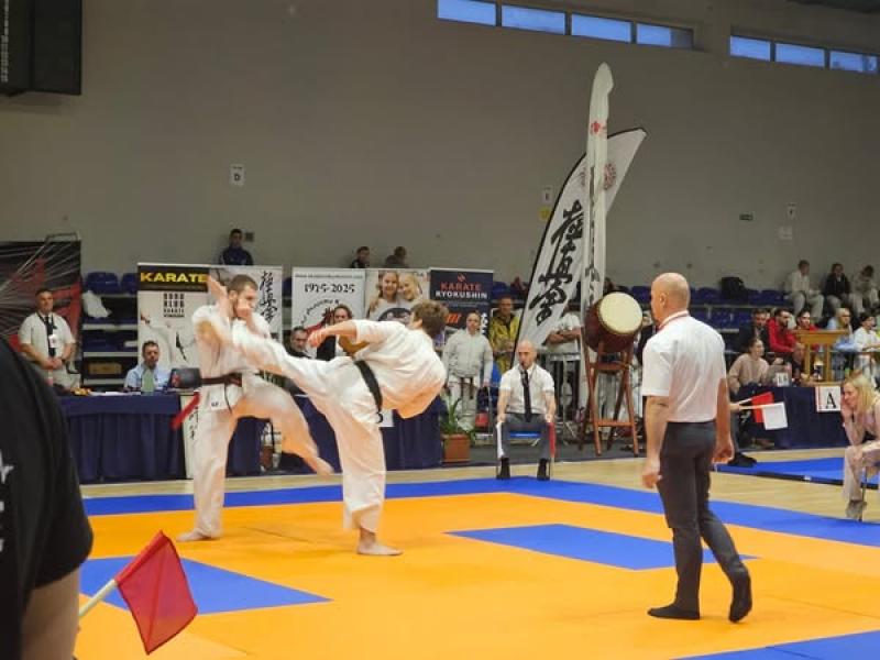 Sukces Konrada Surdyka na 40. Pucharze Polski Karate Kyokushin w Koszalinie