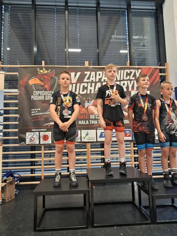 Białogardzcy zapaśnicy ponownie na podium. Udany występ podczas Pucharu Gryfa w Szczecinie