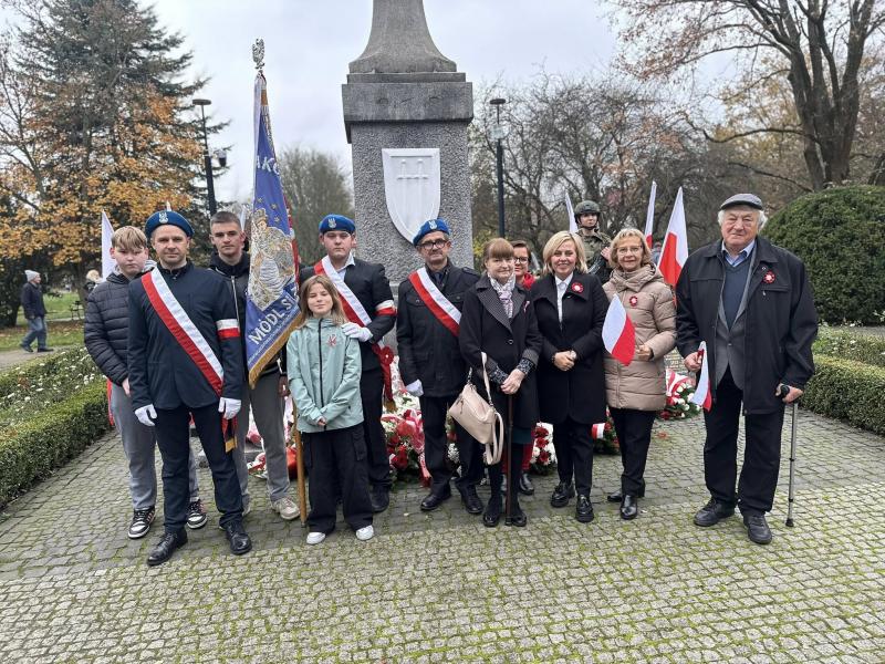 Wspólne świętowanie 107. rocznicy odzyskania niepodległości w Białogardzie