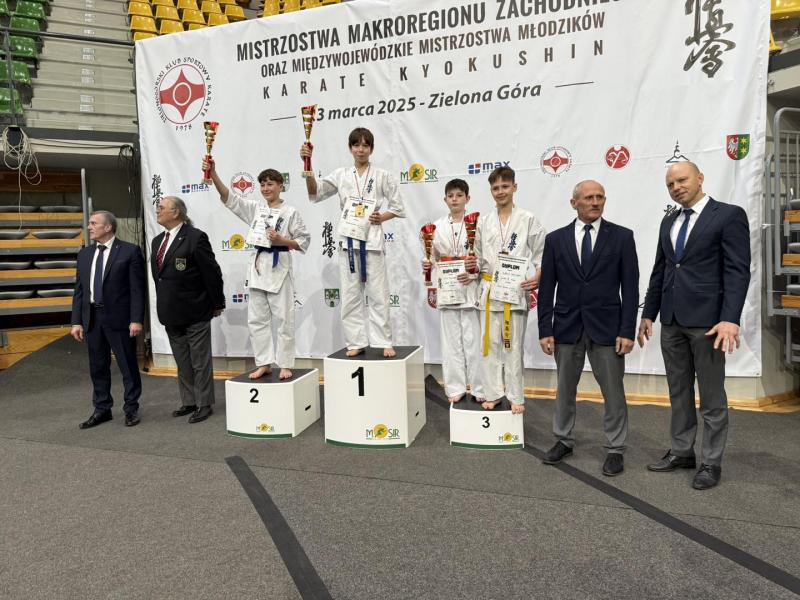 Brązowe medale dla Białogardzkich zawodników w Zielonej Górze.
