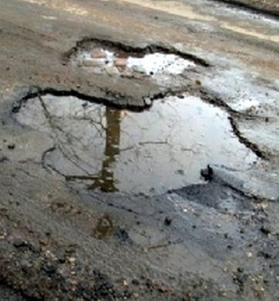 Dziury w Białogardzkiej drodze