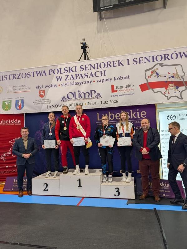 Wielki sukces białogardzkich zapaśniczek na Mistrzostwach Polski