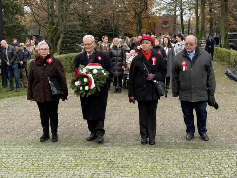 Wspólne świętowanie 107. rocznicy odzyskania niepodległości w Białogardzie