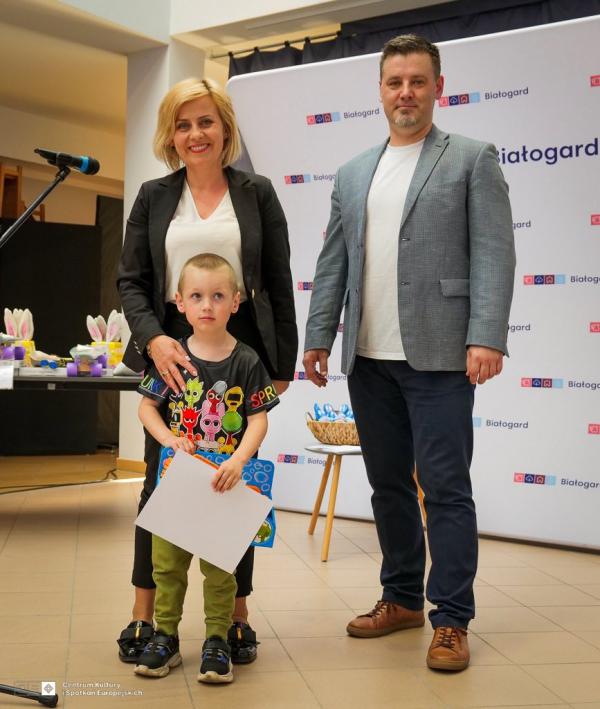 Uroczyste rozdanie nagród w konkursie na Ozdobę Wielkanocną.