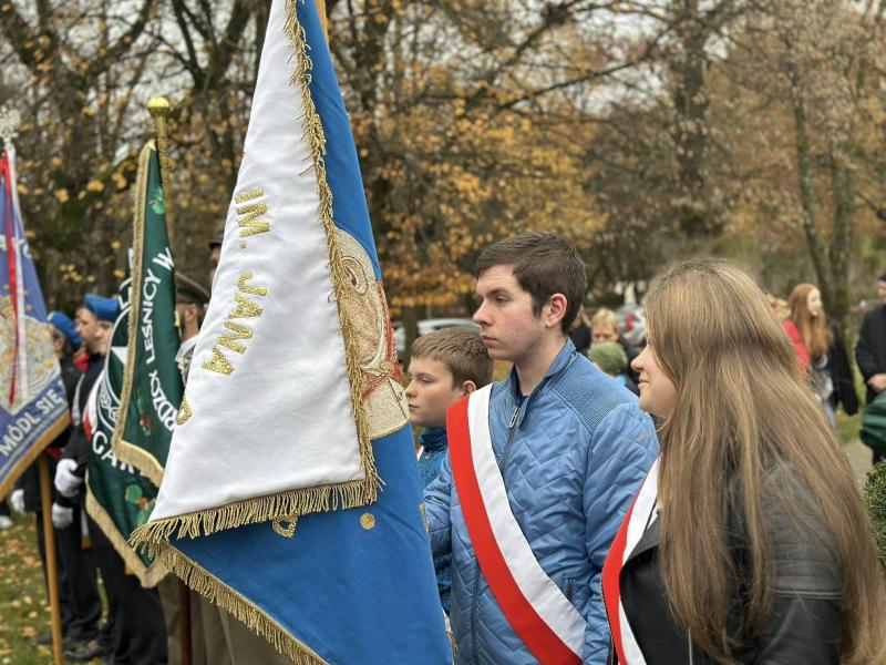 Wspólne świętowanie 107. rocznicy odzyskania niepodległości w Białogardzie