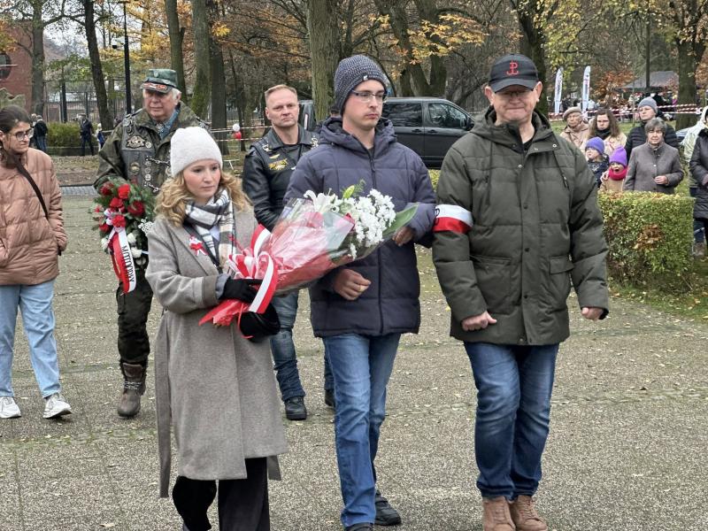 Wspólne świętowanie 107. rocznicy odzyskania niepodległości w Białogardzie