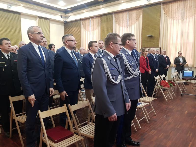 Odprawa Służbowa  i pożegnanie Komendanta Powiatowego Policji w Białogardzie - obszerna fotorelacja.