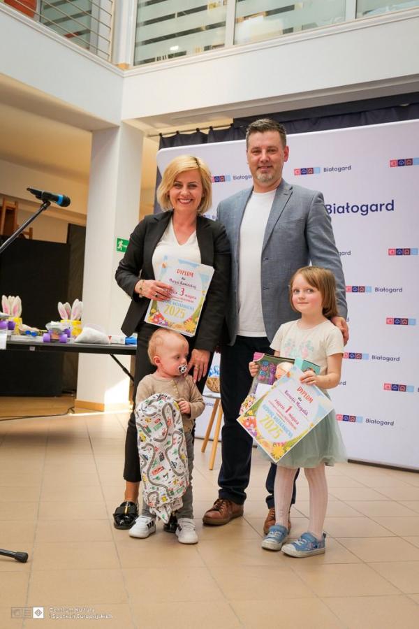 Uroczyste rozdanie nagród w konkursie na Ozdobę Wielkanocną.