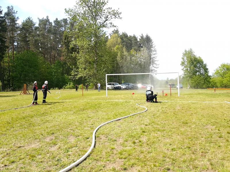 Zawody sportowo  - pożarnicze zakończył strażacki piknik.