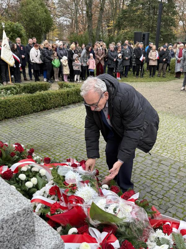 Wspólne świętowanie 107. rocznicy odzyskania niepodległości w Białogardzie