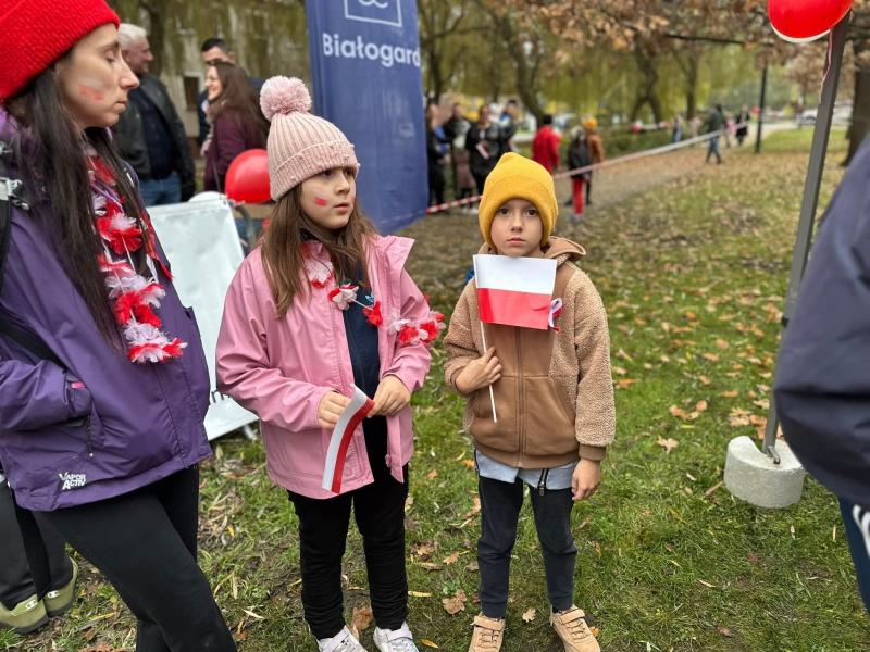 Niepodległość na sportowo – Białogard biegł w biało-czerwonych barwach