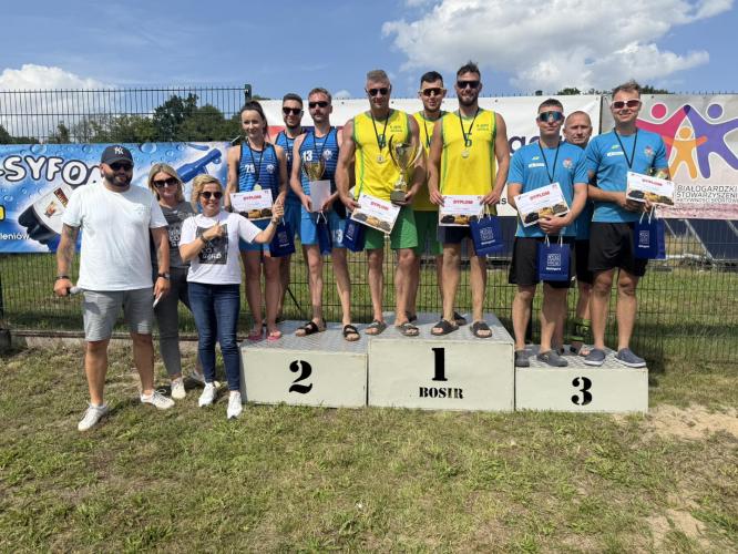 Turniej Siatkówki Służb Mundurowych o Puchar Burmistrza Białogardu za nami!