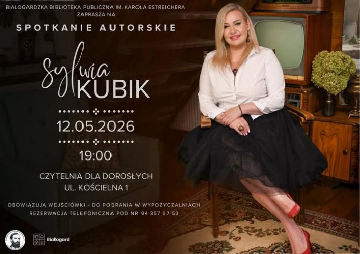 Białogardzka biblioteka zaprasza na literacki wieczór 