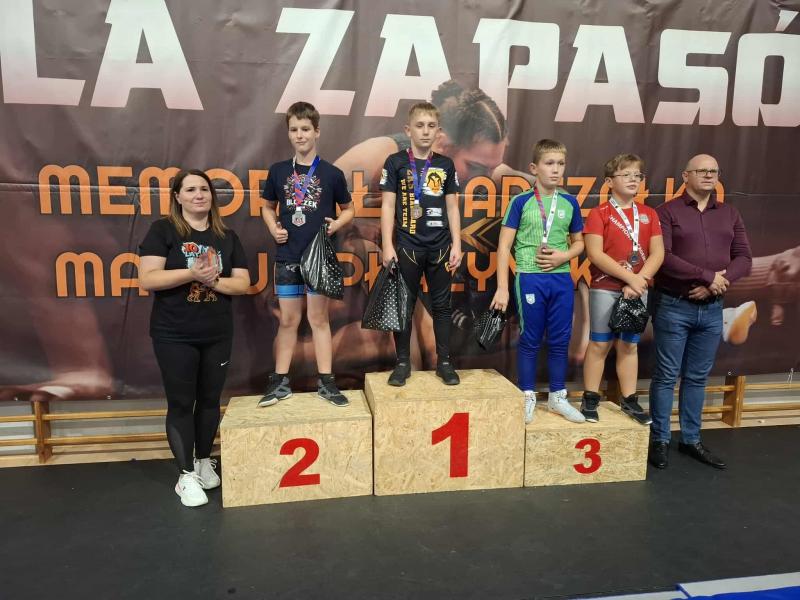 Udany weekend białogardzkich zapaśników