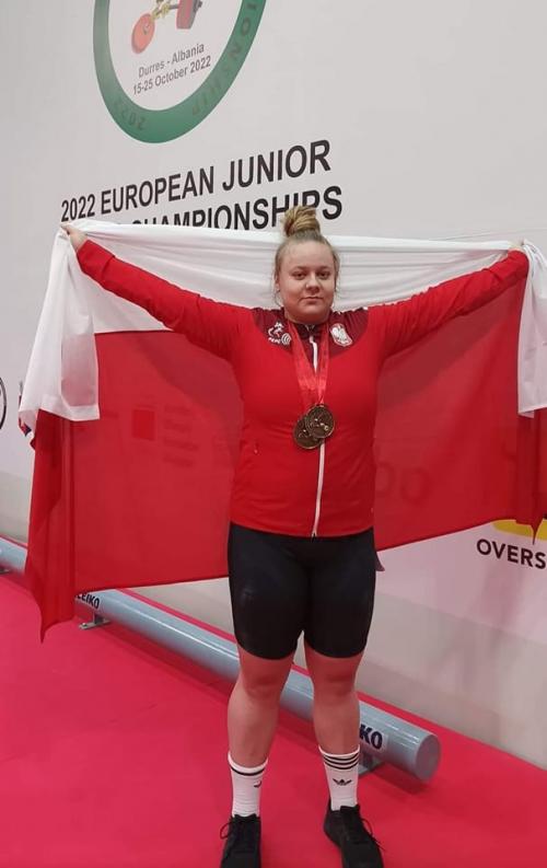 Natalia Chołuj brązową medalistką Mistrzostw Europy w Podnoszeniu Ciężarów!