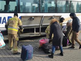 Ratownicy z powiatu Białogardzkiego wyruszyli na granicę Polsko – Ukraińską 